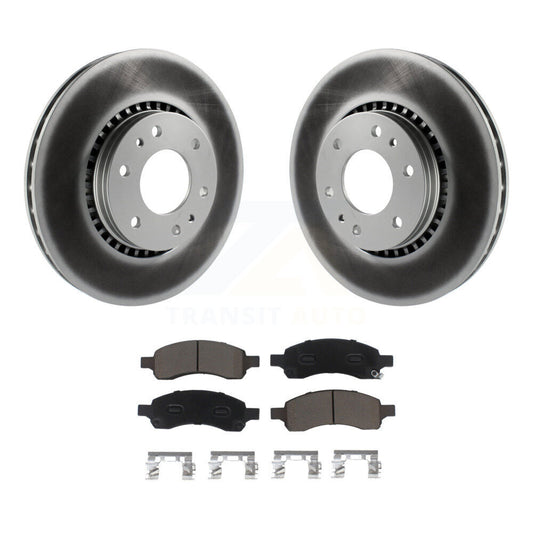 coated disc rotors and ceramic brake pads-kgc-100298 - Kit.bestparts.ca
