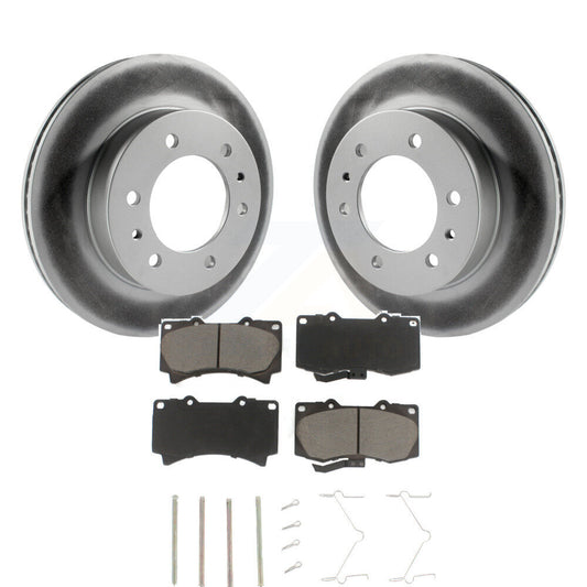 Coated Disc Rotors and Ceramic Brake Pads Kit-KGC-100299 - Kit.bestparts.ca