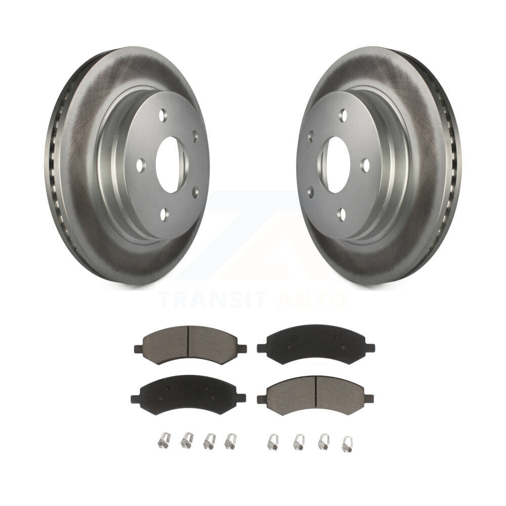 Coated Disc Rotors and Ceramic Brake Pads Kit-KGC-100302 - Kit.bestparts.ca Kit.bestparts.ca