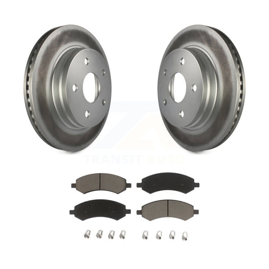 Coated Disc Rotors and Ceramic Brake Pads Kit-KGC-100302 - Kit.bestparts.ca