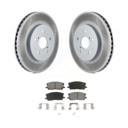 Coated Disc Rotors and Ceramic Brake Pads Kit-KGC-100303 - Kit.bestparts.ca