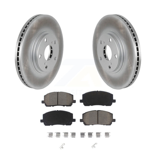 Coated Disc Rotors and Ceramic Brake Pads Kit-KGC-100304 - Kit.bestparts.ca