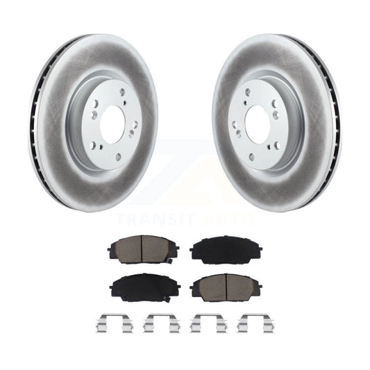 Coated Disc Rotors and Ceramic Brake Pads Kit-KGC-100305 - Kit.bestparts.ca