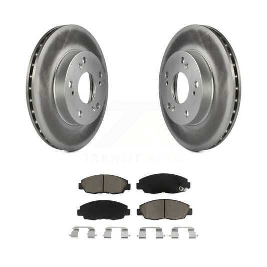 Coated Disc Rotors and Ceramic Brake Pads Kit-KGC-100307 - Kit.bestparts.ca