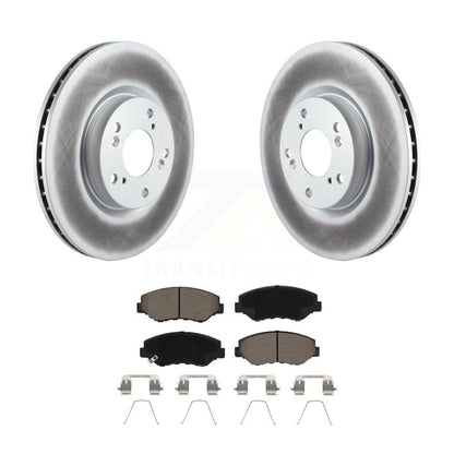 Coated Disc Rotors and Ceramic Brake Pads Kit-KGC-100308 - Kit.bestparts.ca