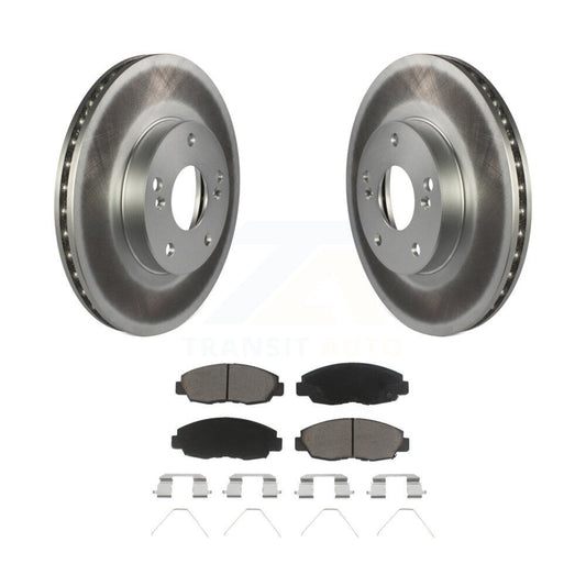 Coated Disc Rotors and Ceramic Brake Pads Kit-KGC-100312 - Kit.bestparts.ca