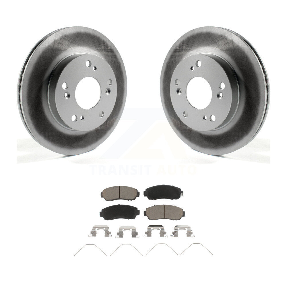 Coated Disc Rotors and Ceramic Brake Pads Kit-KGC-100314 - Kit.bestparts.ca