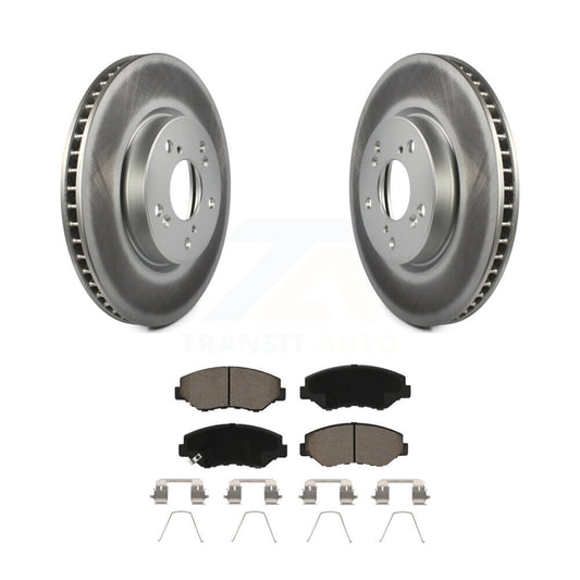 Coated Disc Rotors and Ceramic Brake Pads Kit-KGC-100315 - Kit.bestparts.ca