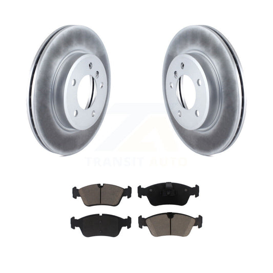 Coated Disc Rotors and Ceramic Brake Pads Kit-KGC-100317 - Kit.bestparts.ca