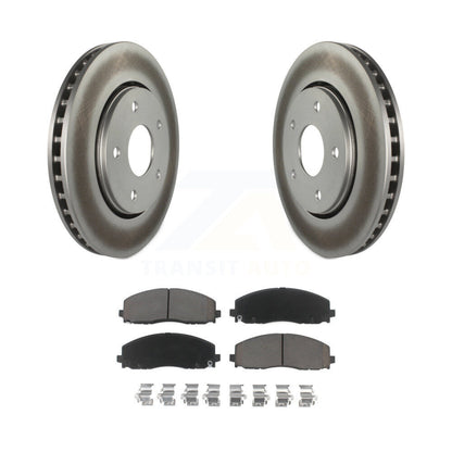 Coated Disc Rotors and Ceramic Brake Pads Kit-KGC-100324 - Kit.bestparts.ca