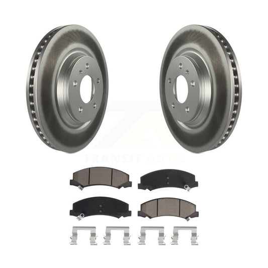 Coated Disc Rotors and Ceramic Brake Pads Kit-KGC-100325 - Kit.bestparts.ca