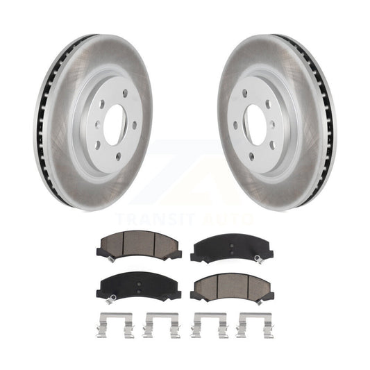 Coated Disc Rotors and Ceramic Brake Pads Kit-KGC-100326 - Kit.bestparts.ca