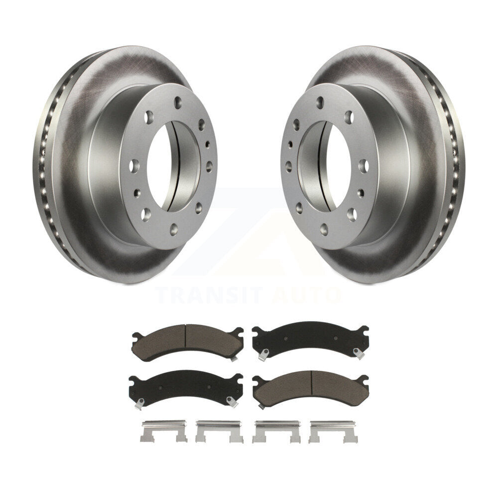 Coated Disc Rotors and Ceramic Brake Pads Kit-KGC-100327 - Kit.bestparts.ca