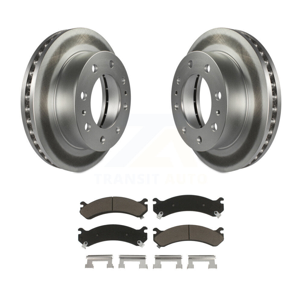 Coated Disc Rotors and Ceramic Brake Pads Kit-KGC-100328 - Kit.bestparts.ca