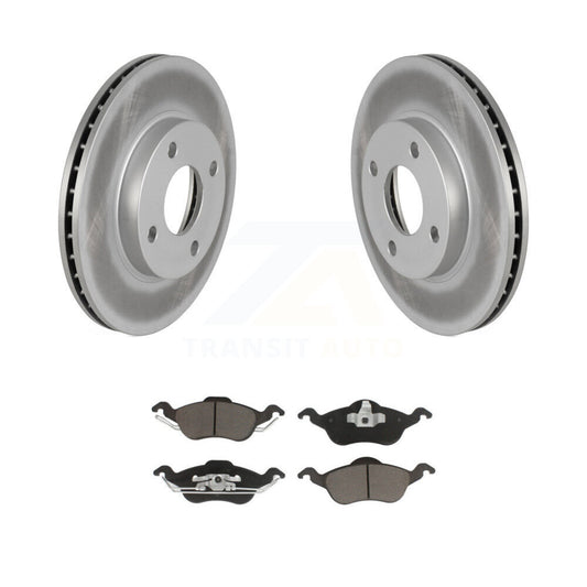 Coated Disc Rotors and Ceramic Brake Pads Kit-KGC-100329 - Kit.bestparts.ca