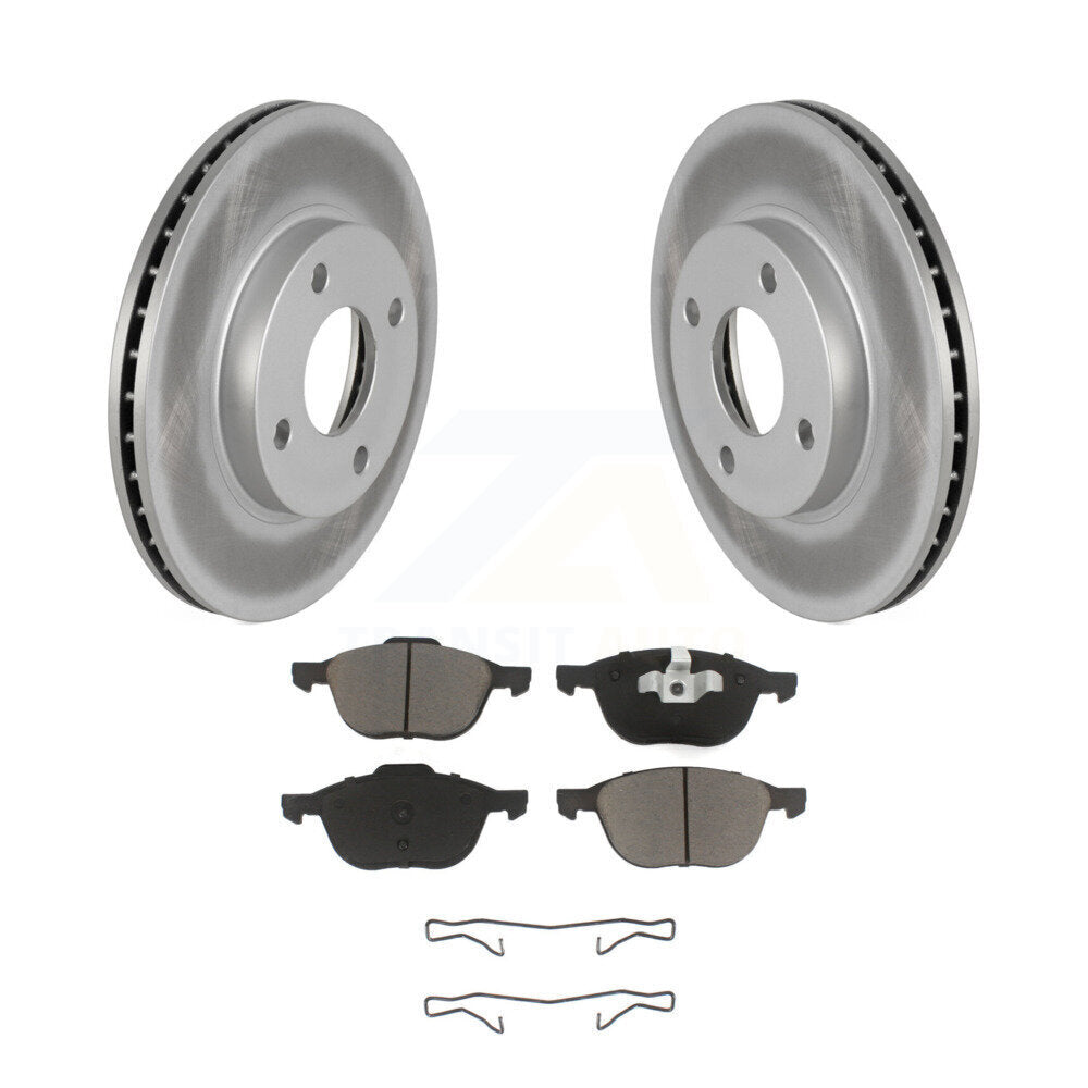 Coated Disc Rotors and Ceramic Brake Pads Kit-KGC-100330 - Kit.bestparts.ca