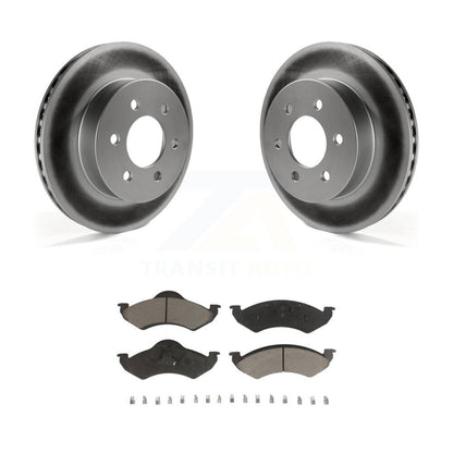 Coated Disc Rotors and Ceramic Brake Pads Kit-KGC-100332 - Kit.bestparts.ca