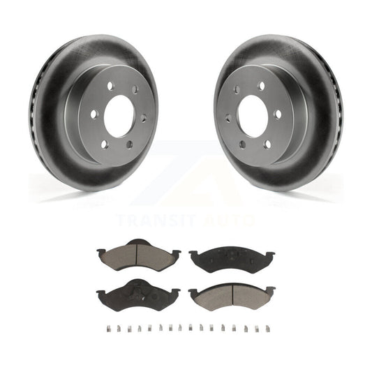 Coated Disc Rotors and Ceramic Brake Pads Kit-KGC-100332 - Kit.bestparts.ca