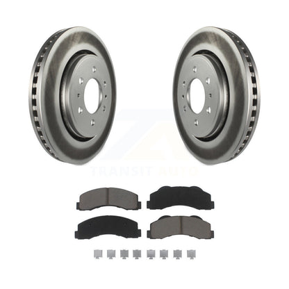 Coated Disc Rotors and Ceramic Brake Pads Kit-KGC-100333 - Kit.bestparts.ca
