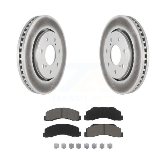 Coated Disc Rotors and Ceramic Brake Pads Kit-KGC-100334 - Kit.bestparts.ca