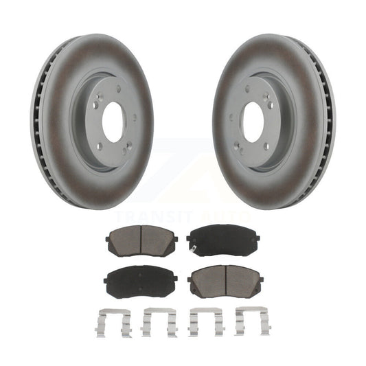 Coated Disc Rotors and Ceramic Brake Pads Kit-KGC-100337 - Kit.bestparts.ca