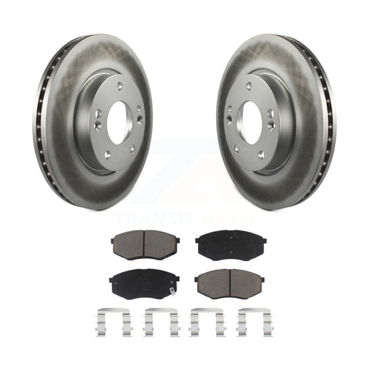 Coated Disc Rotors and Ceramic Brake Pads Kit-KGC-100338 - Kit.bestparts.ca