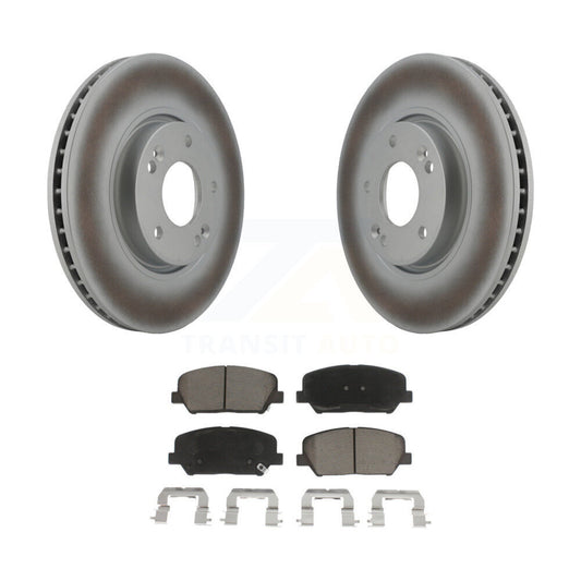 Coated Disc Rotors and Ceramic Brake Pads Kit-KGC-100339 - Kit.bestparts.ca