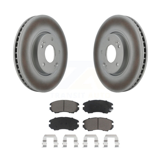 Coated Disc Rotors and Ceramic Brake Pads Kit-KGC-100343 - Kit.bestparts.ca