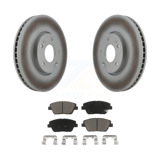Coated Disc Rotors and Ceramic Brake Pads Kit-KGC-100345 - Kit.bestparts.ca