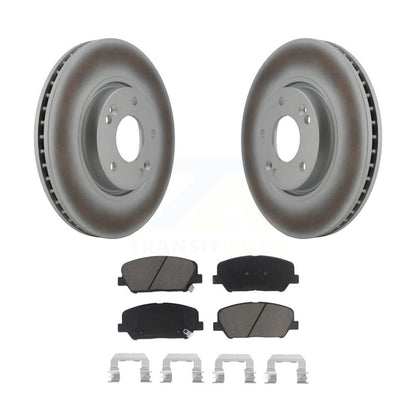 Coated Disc Rotors and Ceramic Brake Pads Kit-KGC-100347 - Kit.bestparts.ca