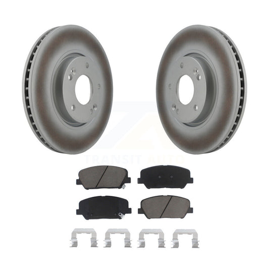Coated Disc Rotors and Ceramic Brake Pads Kit-KGC-100347 - Kit.bestparts.ca
