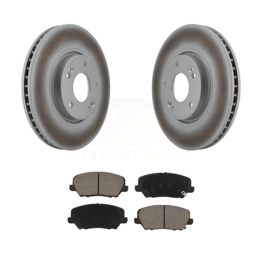 Coated Disc Rotors and Ceramic Brake Pads Kit-KGC-100348 - Kit.bestparts.ca