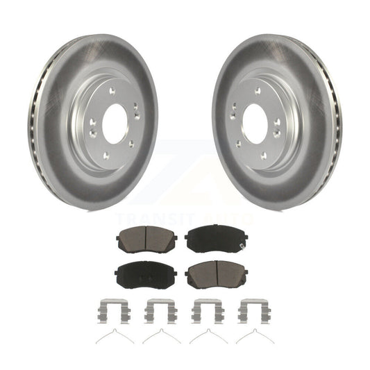 Coated Disc Rotors and Ceramic Brake Pads Kit-KGC-100354 - Kit.bestparts.ca