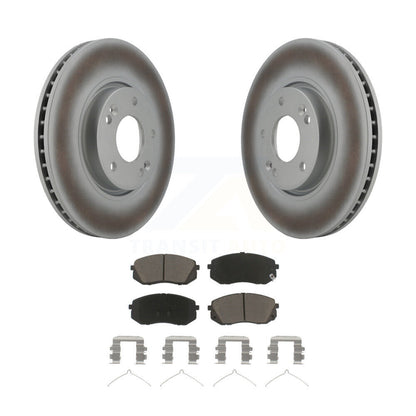 Coated Disc Rotors and Ceramic Brake Pads Kit-KGC-100358 - Kit.bestparts.ca