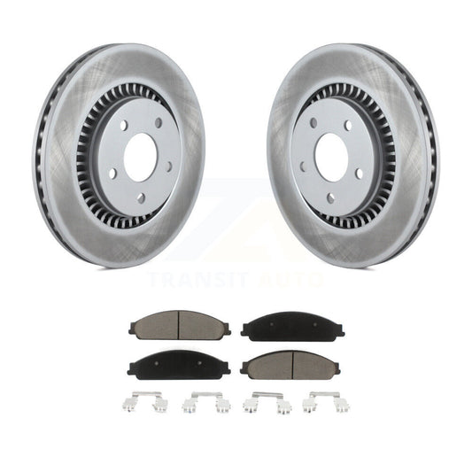 Coated Disc Rotors and Ceramic Brake Pads Kit-KGC-100359 - Kit.bestparts.ca