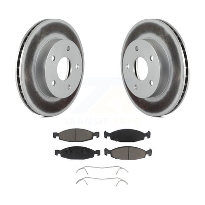 Coated Disc Rotors and Ceramic Brake Pads Kit-KGC-100360 - Kit.bestparts.ca