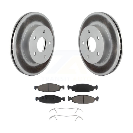 Coated Disc Rotors and Ceramic Brake Pads Kit-KGC-100360 - Kit.bestparts.ca