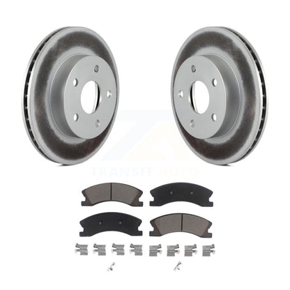 Coated Disc Rotors and Ceramic Brake Pads Kit-KGC-100361 - Kit.bestparts.ca