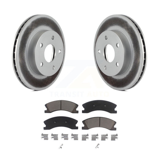 Coated Disc Rotors and Ceramic Brake Pads Kit-KGC-100361 - Kit.bestparts.ca