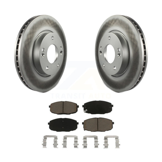 Coated Disc Rotors and Ceramic Brake Pads Kit-KGC-100364 - Kit.bestparts.ca