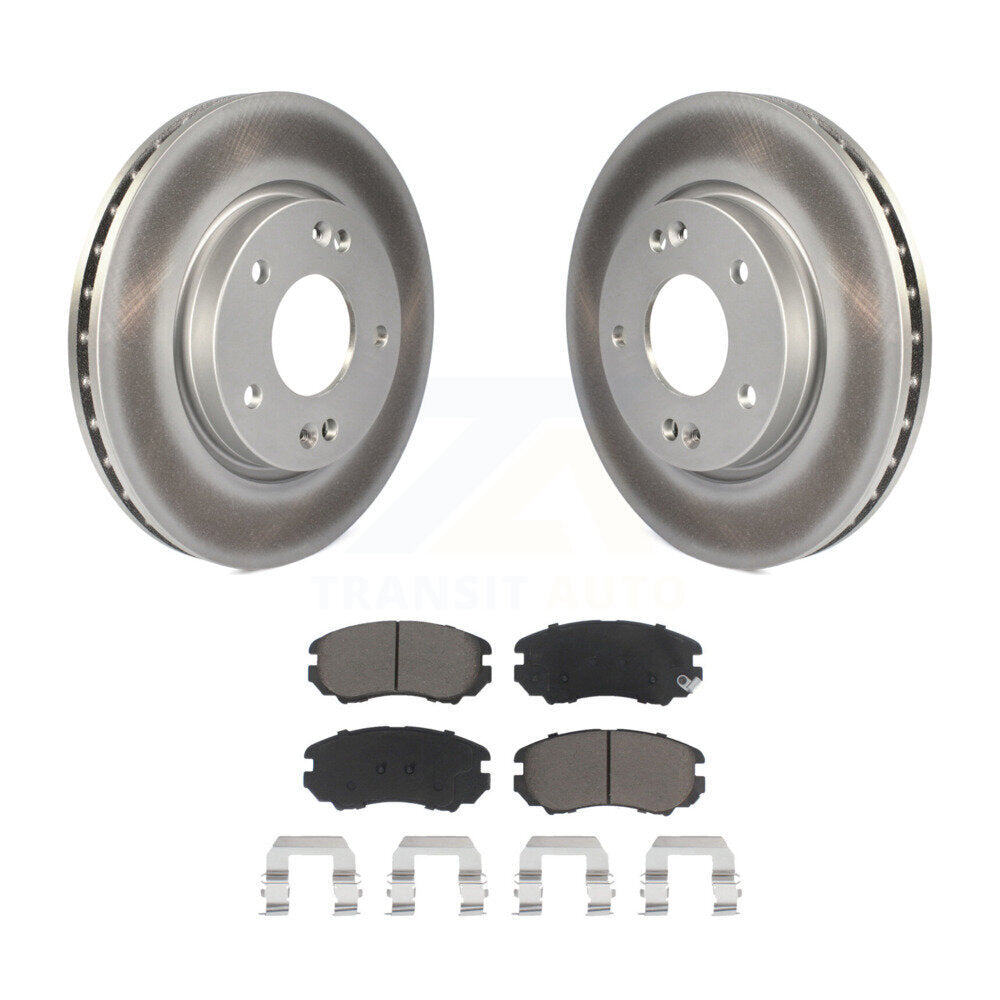 Coated Disc Rotors and Ceramic Brake Pads Kit-KGC-100365 - Kit.bestparts.ca
