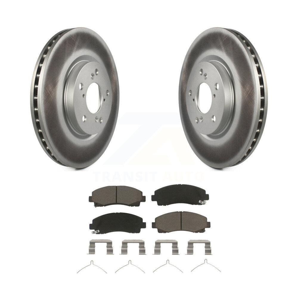 Coated Disc Rotors and Ceramic Brake Pads Kit-KGC-100368 - Kit.bestparts.ca