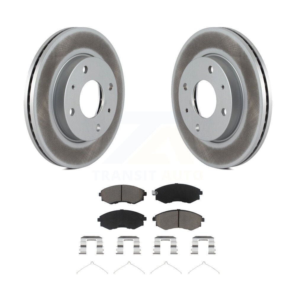 Coated Disc Rotors and Ceramic Brake Pads Kit-KGC-100370 - Kit.bestparts.ca