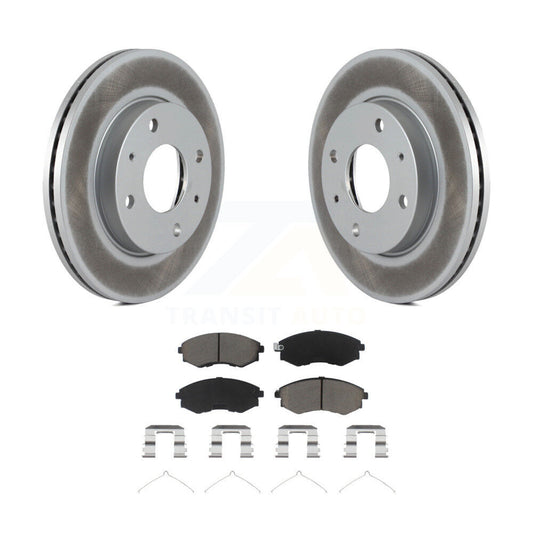 Coated Disc Rotors and Ceramic Brake Pads Kit-KGC-100370 - Kit.bestparts.ca