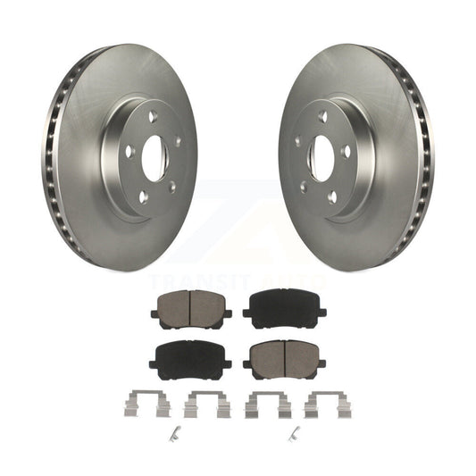 Coated Disc Rotors and Ceramic Brake Pads Kit-KGC-100371 - Kit.bestparts.ca