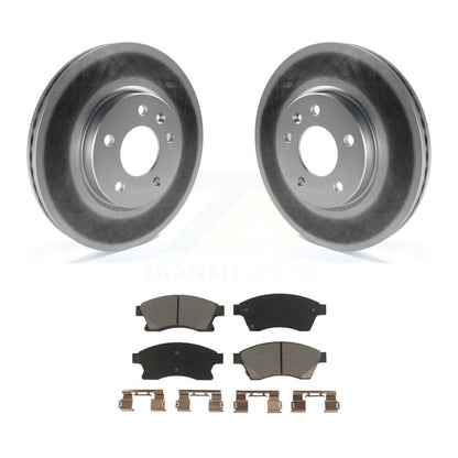 Coated Disc Rotors and Ceramic Brake Pads Kit-KGC-100376 - Kit.bestparts.ca