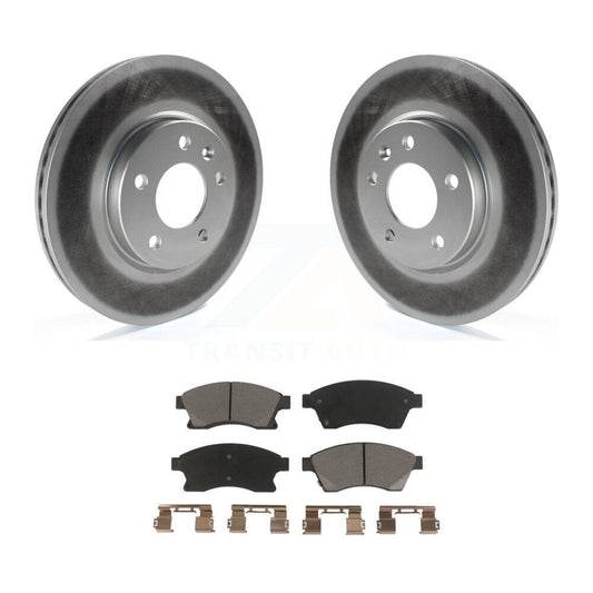 Coated Disc Rotors and Ceramic Brake Pads Kit-KGC-100376 - Kit.bestparts.ca