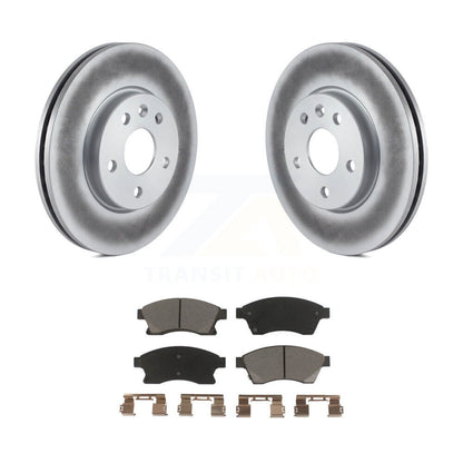 Coated Disc Rotors and Ceramic Brake Pads Kit-KGC-100377 - Kit.bestparts.ca