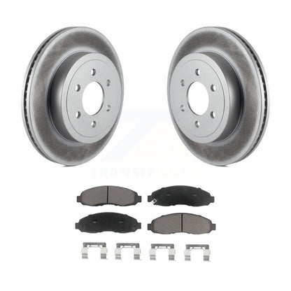 Coated Disc Rotors and Ceramic Brake Pads Kit-KGC-100378 - Kit.bestparts.ca