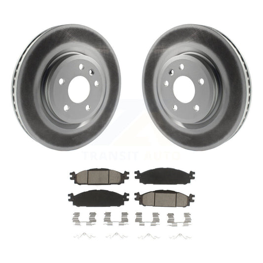 Coated Disc Rotors and Ceramic Brake Pads Kit-KGC-100379 - Kit.bestparts.ca